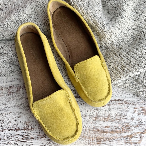 AEROSOLES Shoes - Aerosoles yellow loafer slip ons sz 7